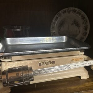 Vintage mikro weegschaal