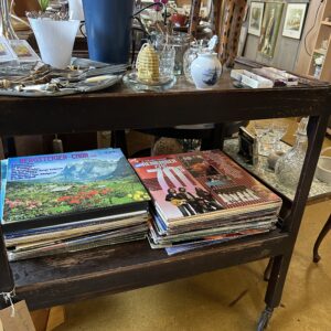 Antieke theewagen/butlertray