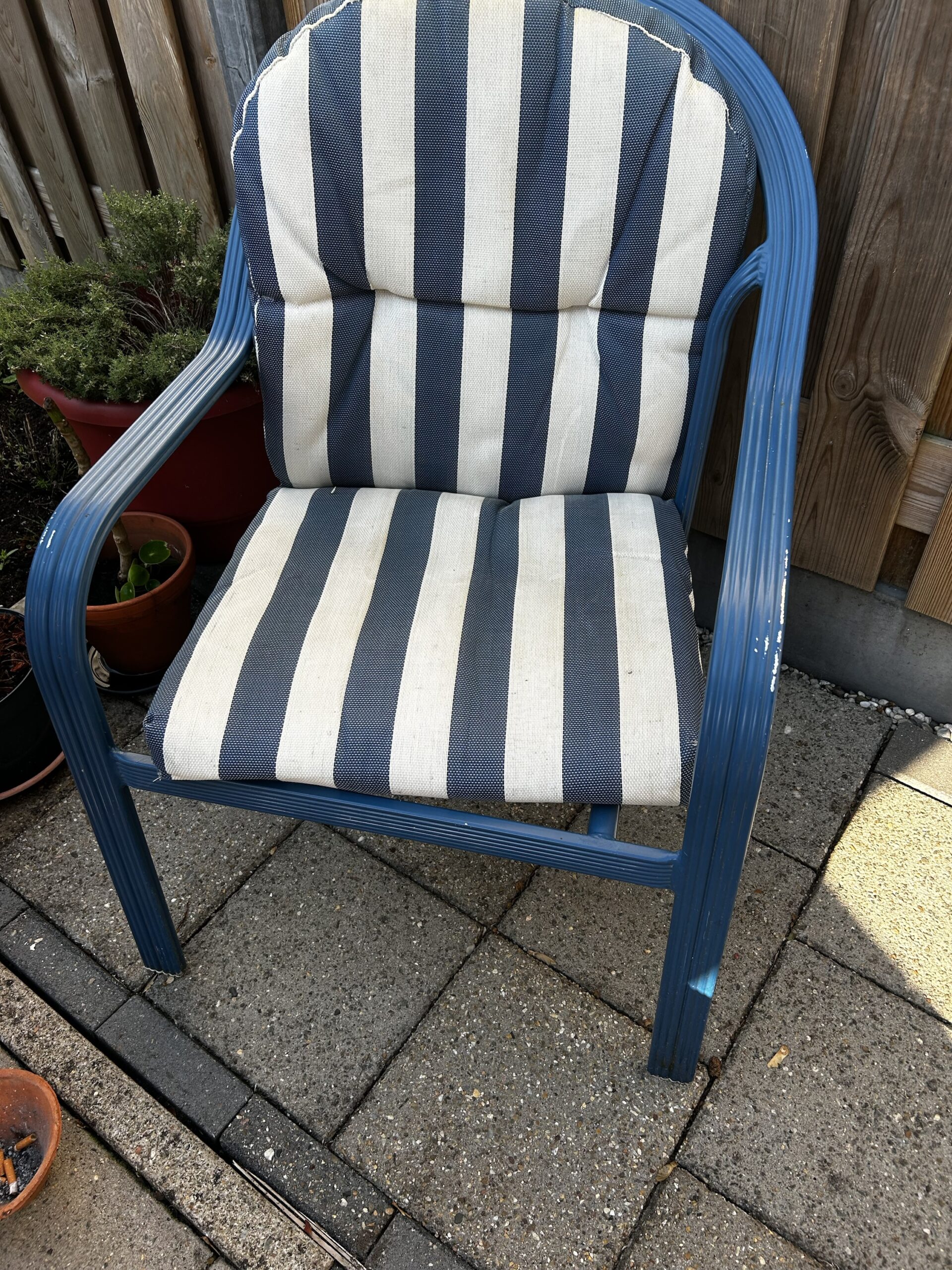 4 Aluminium tuinstoelen stapelbaar - Afbeelding 4